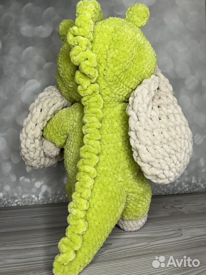 Заяц вязаный Вязаные игрушки Дракон