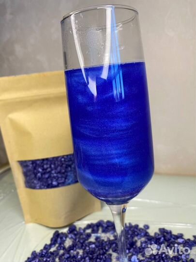 Мерцающая соль для ванны