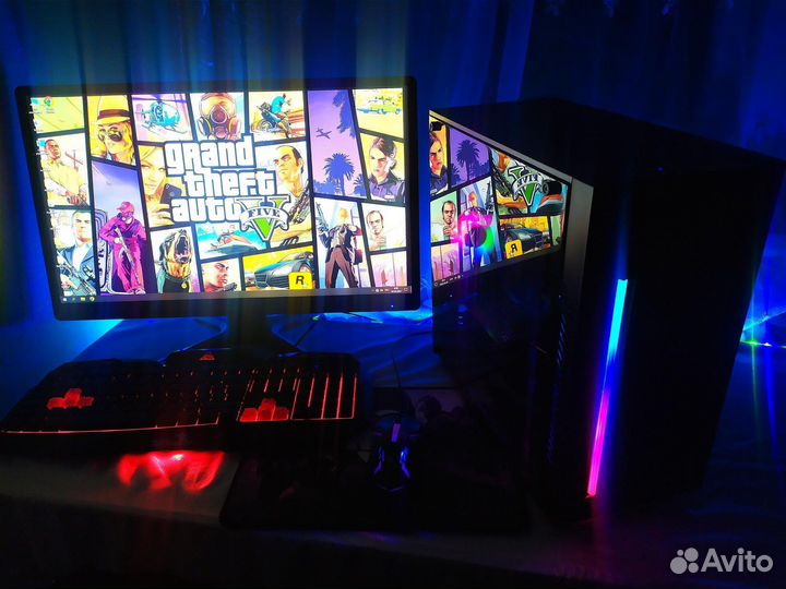 Игрвой пк с комплектом