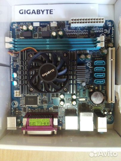 Материнская плата gigabyte GA- E240N