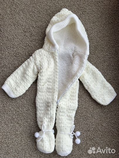 Вязанный комбинезон 74