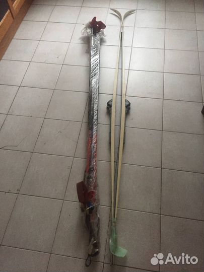 Лыжи беговые tisa. 200см