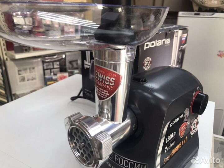 Мясорубка Polaris 1873, мощность 1800 w