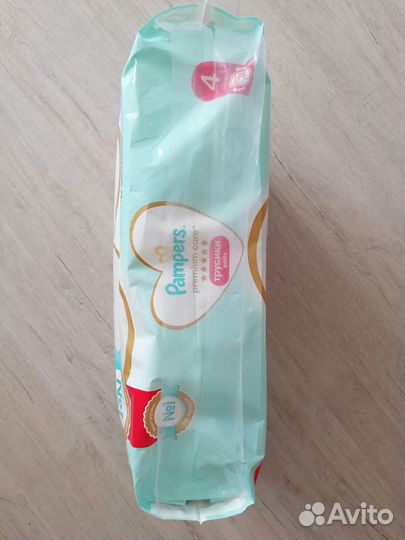 Подгузники-трусики Pampers Premium Care Pants 4
