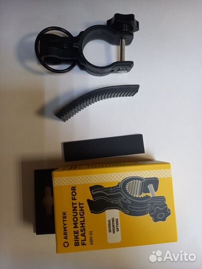 Велосипедное крепление фонаря