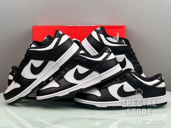 Кроссовки Nike Dunk Low White Black