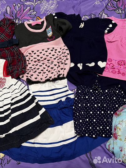 Вещи пакетом на девочку 6-12 месяцев