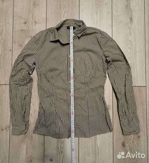 Рубашка женская Amy Gee, р. 46, в полоску