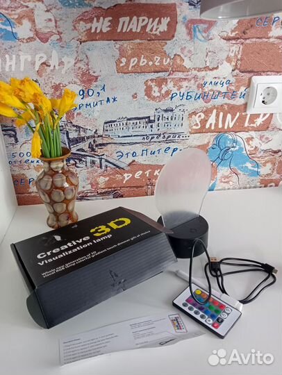 Ночник с маркером 3D