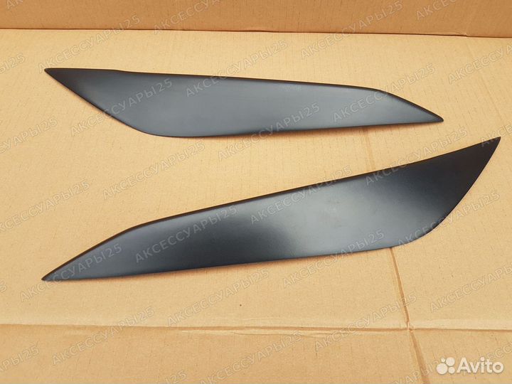 Реснички на фары Toyota Will VS (Вилл) 2001-2004г