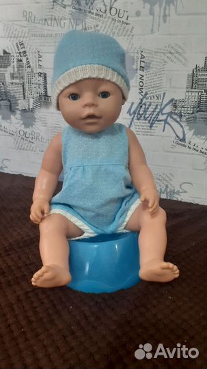 Кукла пупс беби Берн