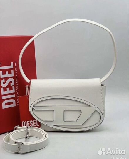 Сумка женская Diesel белая