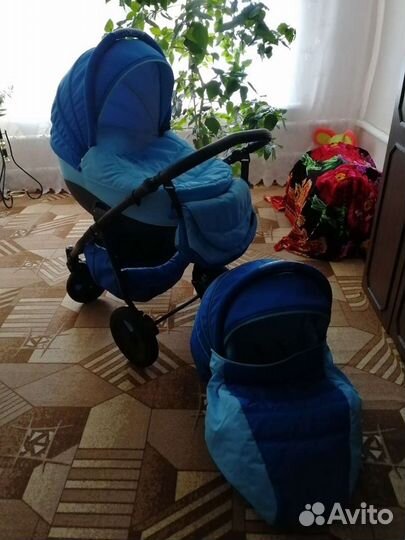 Коляска zippy 2 в 1 плюс автокресло