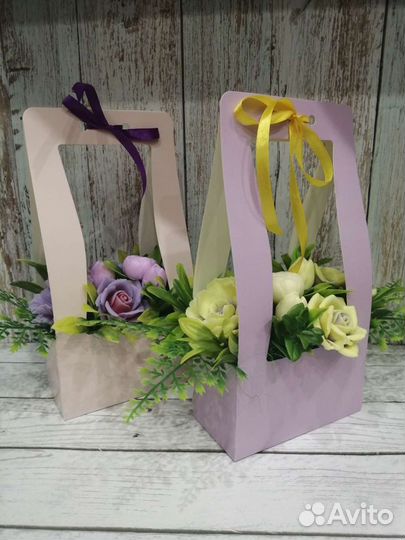 Букет из мыла на день учителя