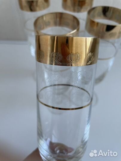 Бокалы Чехия 4 шт