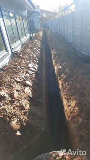 Копка траншеи