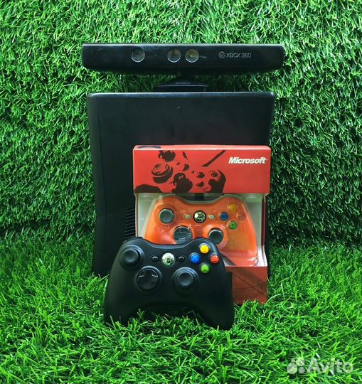 Xbox 360 250gb + Kinect (Прошитая)