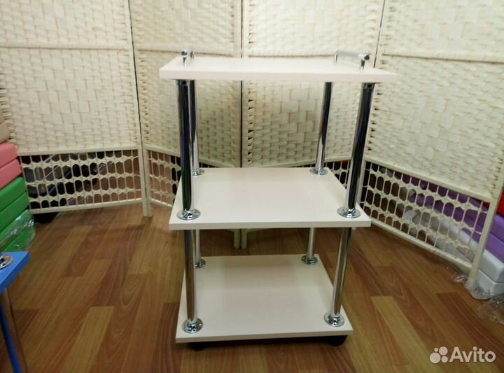Столик этажерка тележка косметолога