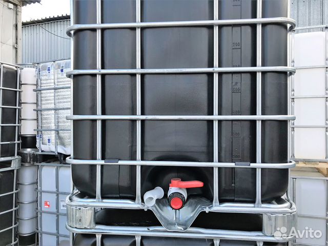 Еврокубы черные (для полива, не цветет)