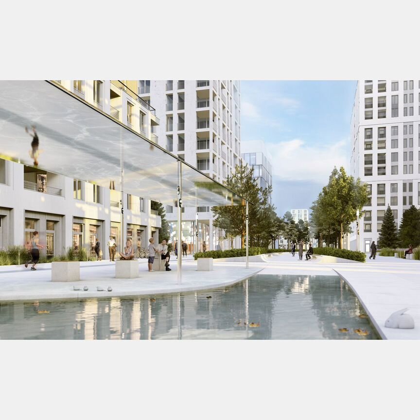 1-к. квартира, 36 м², 6/27 эт.