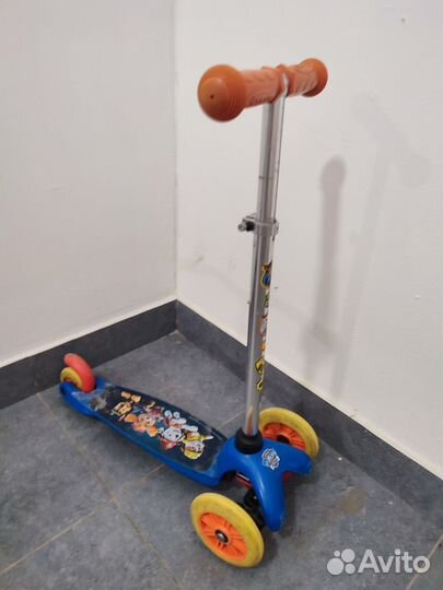 Самокат детский трехколесный