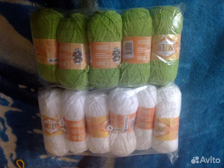 Пряжа alize softy plus