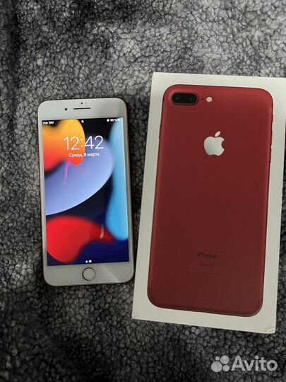 iPhone 7 plus 128gb red