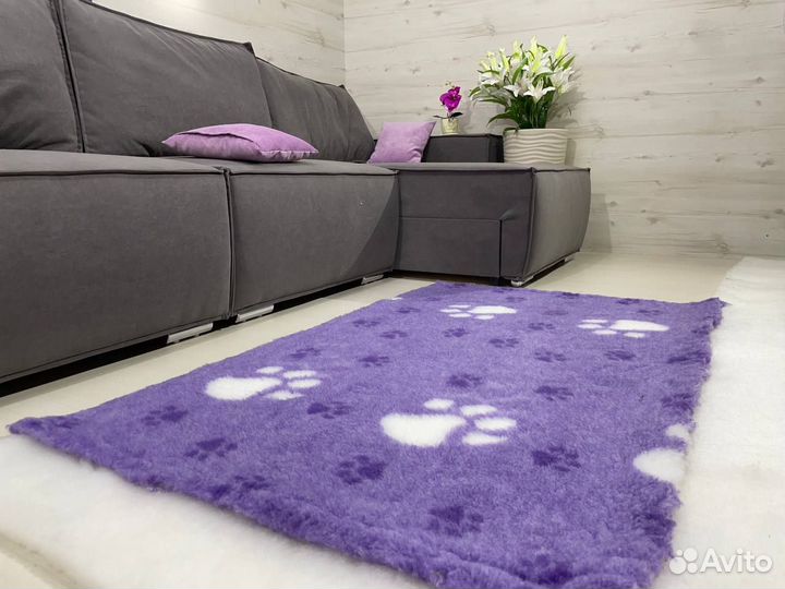 Коврик для собак чистые лапки