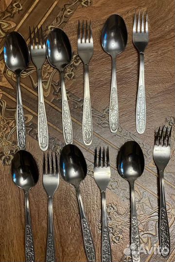 Вилки-ложки,нож складной,открывашка,новые