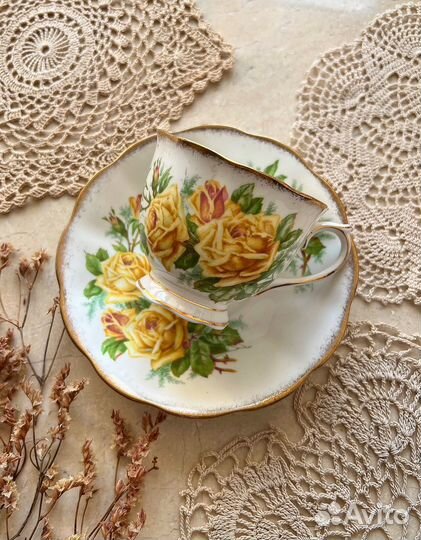 Винтажная чайная пара