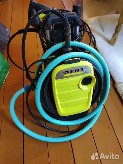 Мойка karcher k5 compact +2 нов.щётки+шланг+фильтр