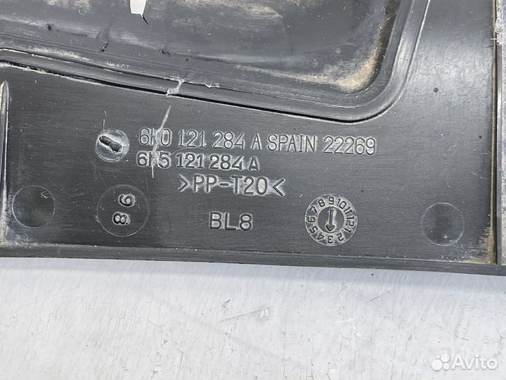 Дефлектор радиатора для Volkswagen Caddy 2 9K