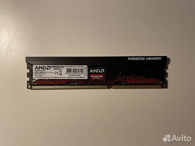 Оперативная память ddr3 Amd Radeon R5 8gb