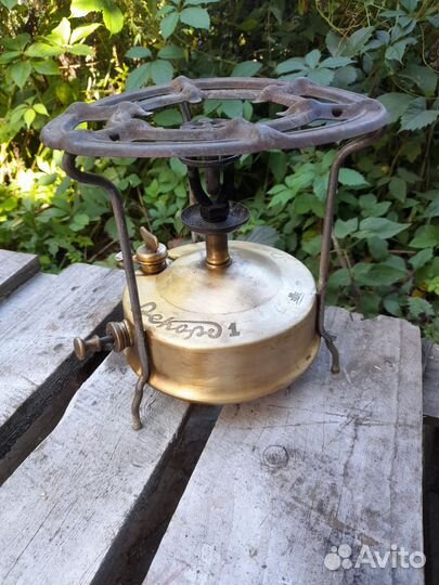 Примус латунный СССР Рекорд1