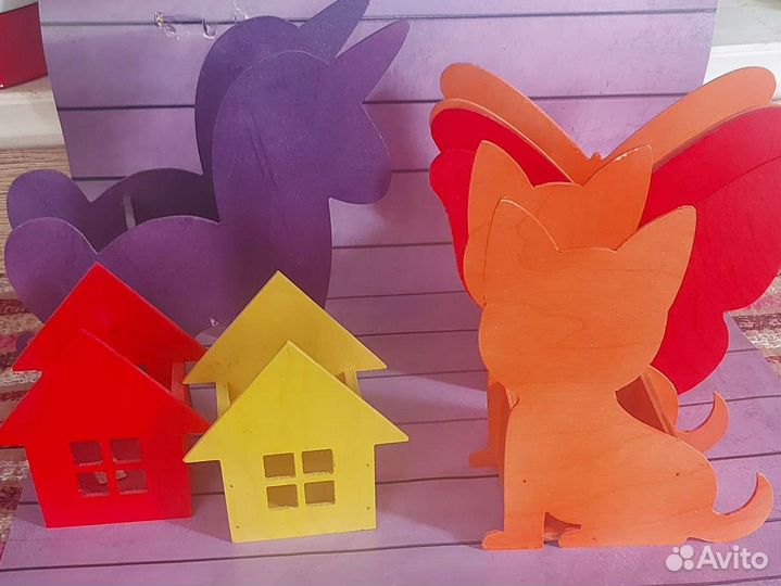 Кашпо Декоративные деревянные ящики