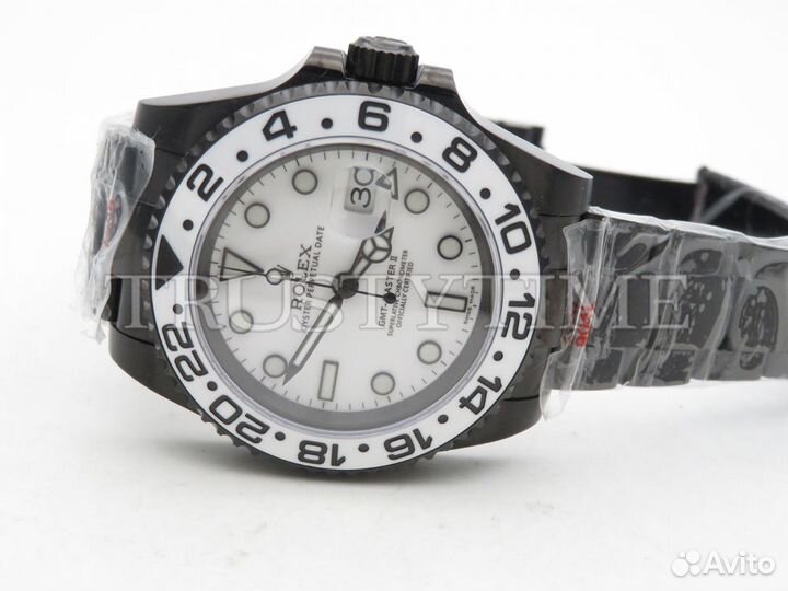 Часы Rolex GMT Master II Oreo White Ceramic Bezel 116710