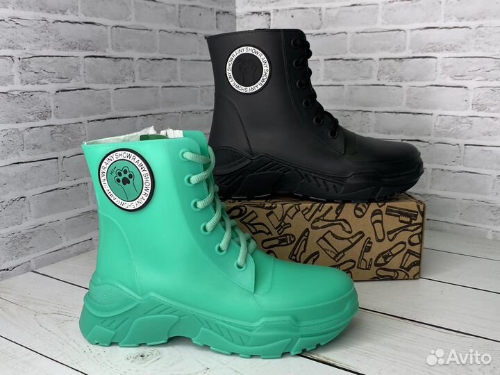 Женские резиновые сапоги 36,37,38,39,40,41