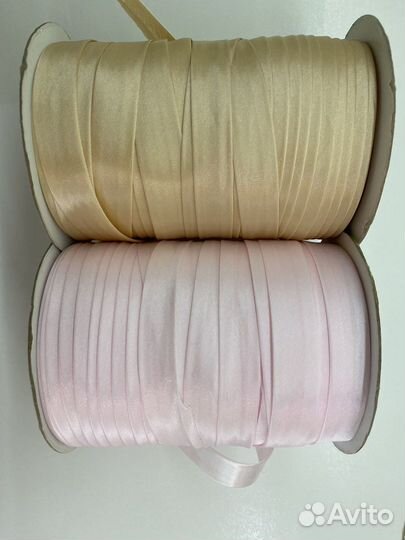 Косая бейка бобинами