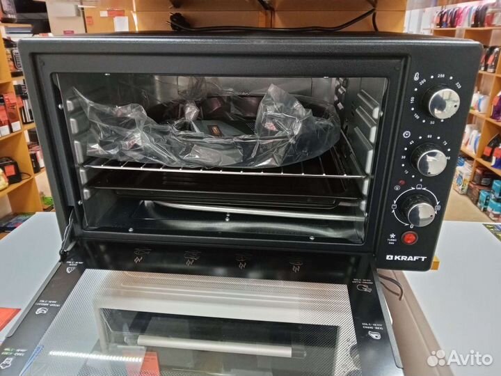 Мини печь Kraft kf-mo 4506 BL новая