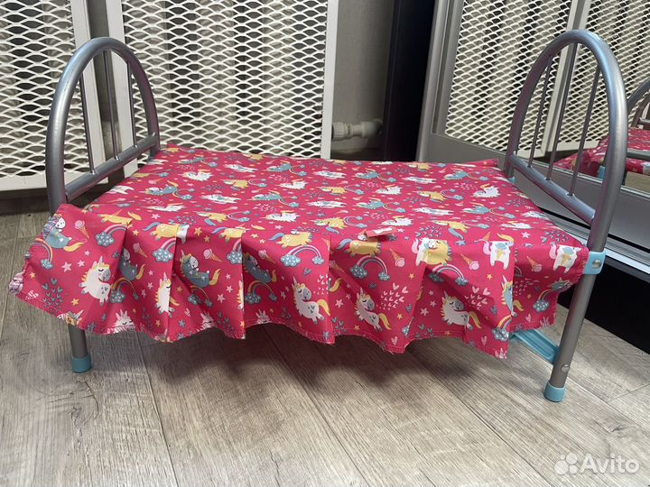 Люлька и кровать для куклы