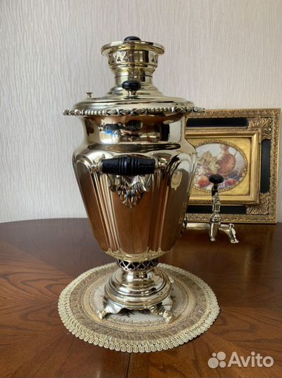 Самовар Свадебная ярюмка, Бокал Ваныкина на 5л