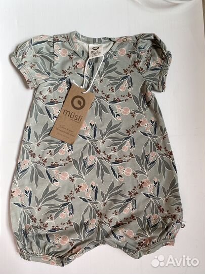 Боди green cotton 62 см