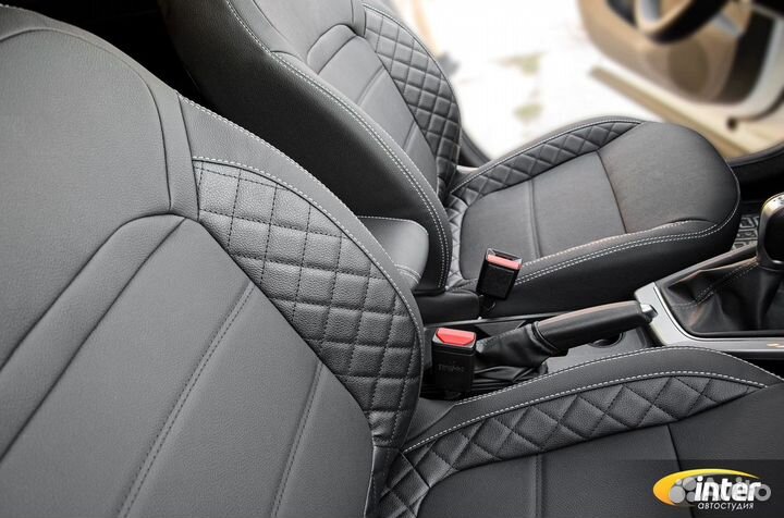 Каркасные чехлы из экокожи для Renault Arkana