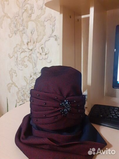 Новый комплект (шапка+снуд)