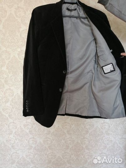 Пиджак велюр