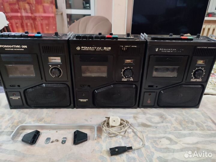 Кассетный магнитофон Романтик 306