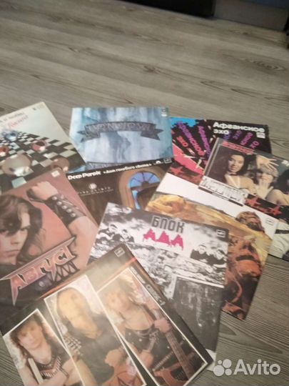 Виниловые пластинки СССР