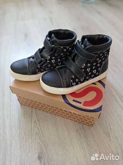 Ботинки для девочки натур.кож. 31 размер