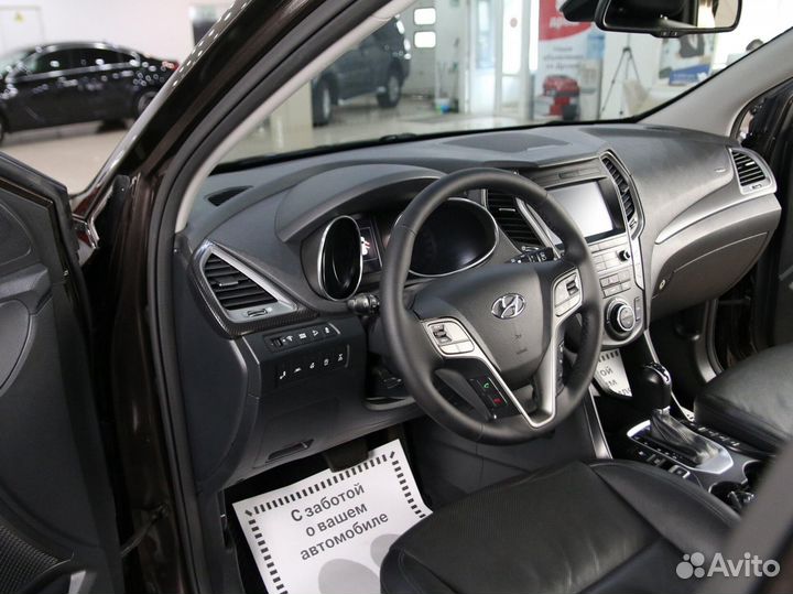 Hyundai Santa Fe 2.2 AT, 2016, 104 253 км