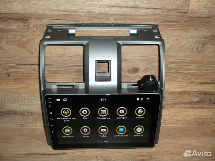 Магнитола на УАЗ Патриот Android штатное место